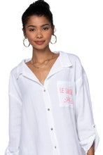 Load image into Gallery viewer, Good Vibes Cotton Shirt