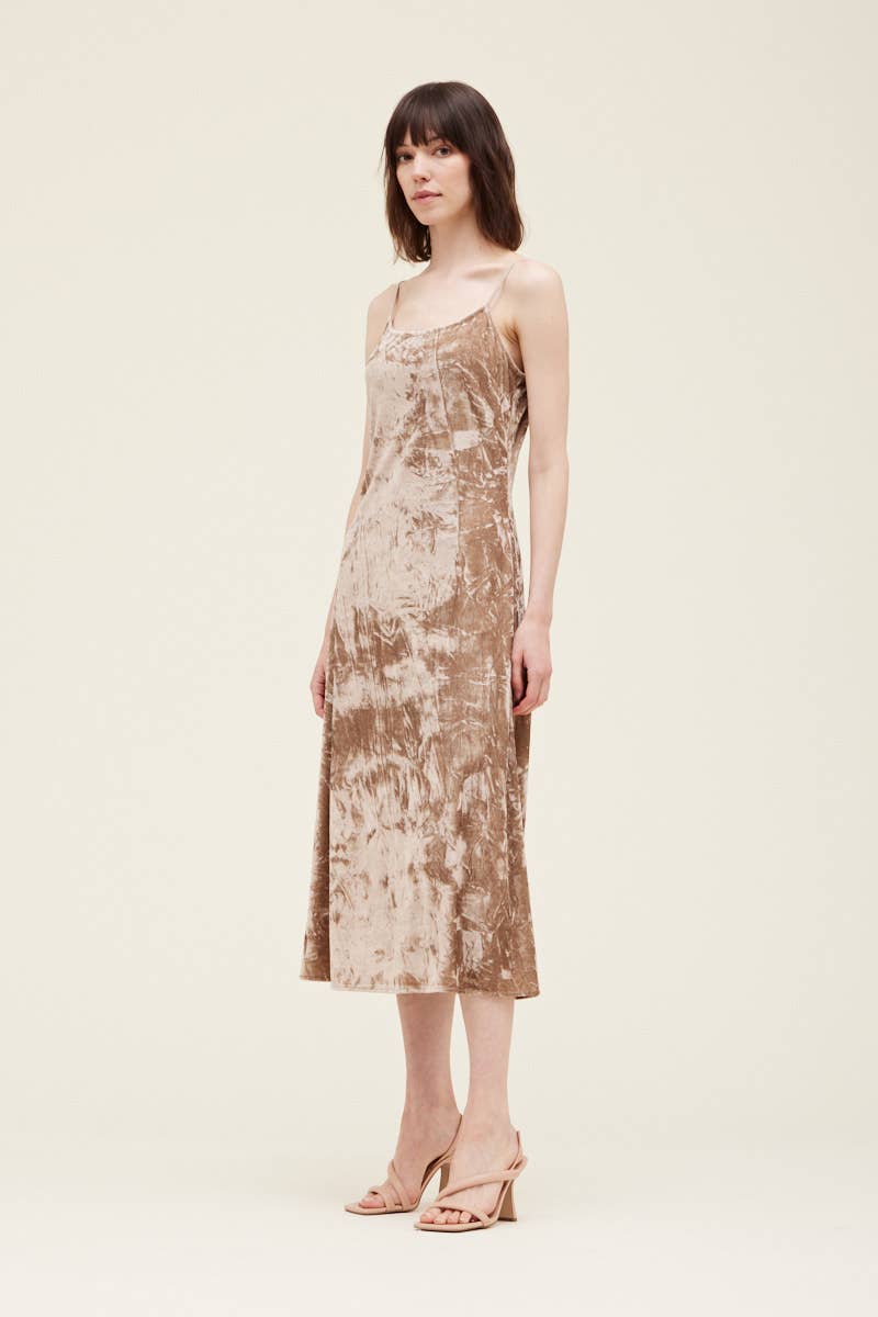 Velvet Slip Dress
