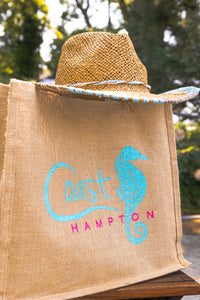 Coast Burlap Tote