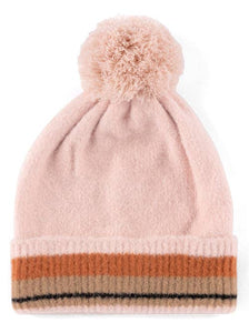 Pink Pom Pom Hat