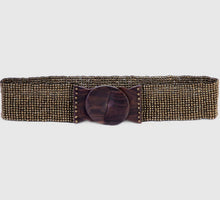 Load image into Gallery viewer, Glass bead belt in 2 colors
