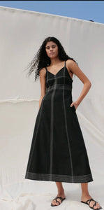 Eva Maxi Dress in Black