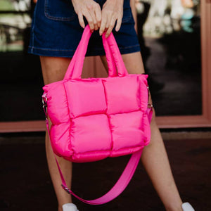 Mini Puffer Tote