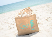 Load image into Gallery viewer, Coast Burlap Tote
