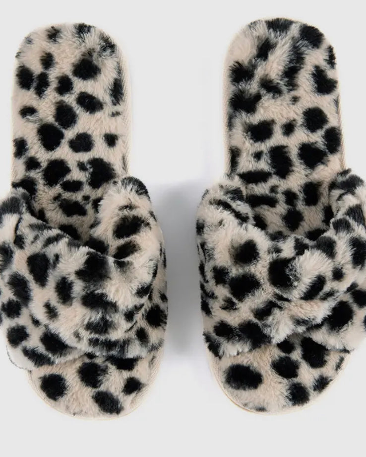 Leopard Cozy Slippers