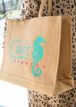 Load image into Gallery viewer, Coast Burlap Tote
