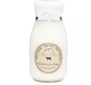 Milk Bottle Candle