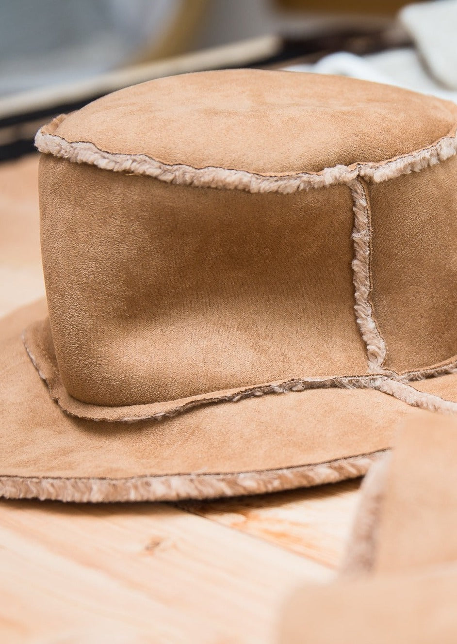 Faux Shearling Bucket