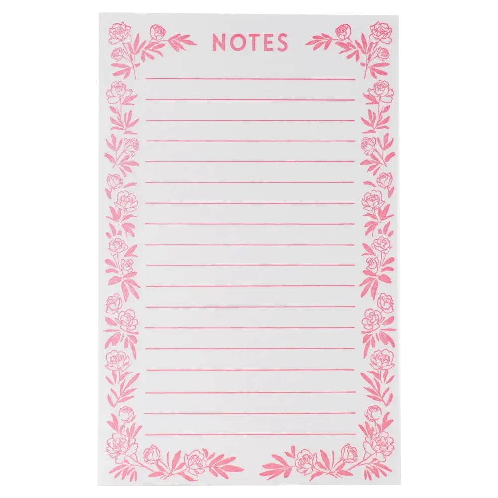 Peony Notepad