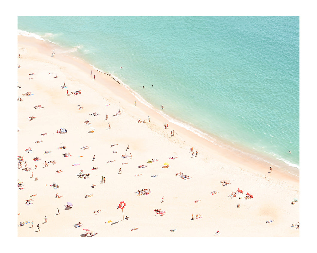 Beach Day Framed Print