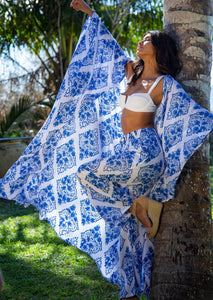 Luxury Robe & Pant Set
