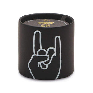 Rock on candle