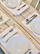 Load image into Gallery viewer, Ivory mud cloth napkins
