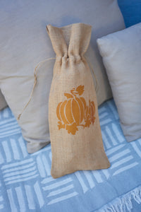 Fall Wine Sack