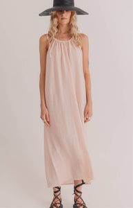 Sile Halter Dress Blush