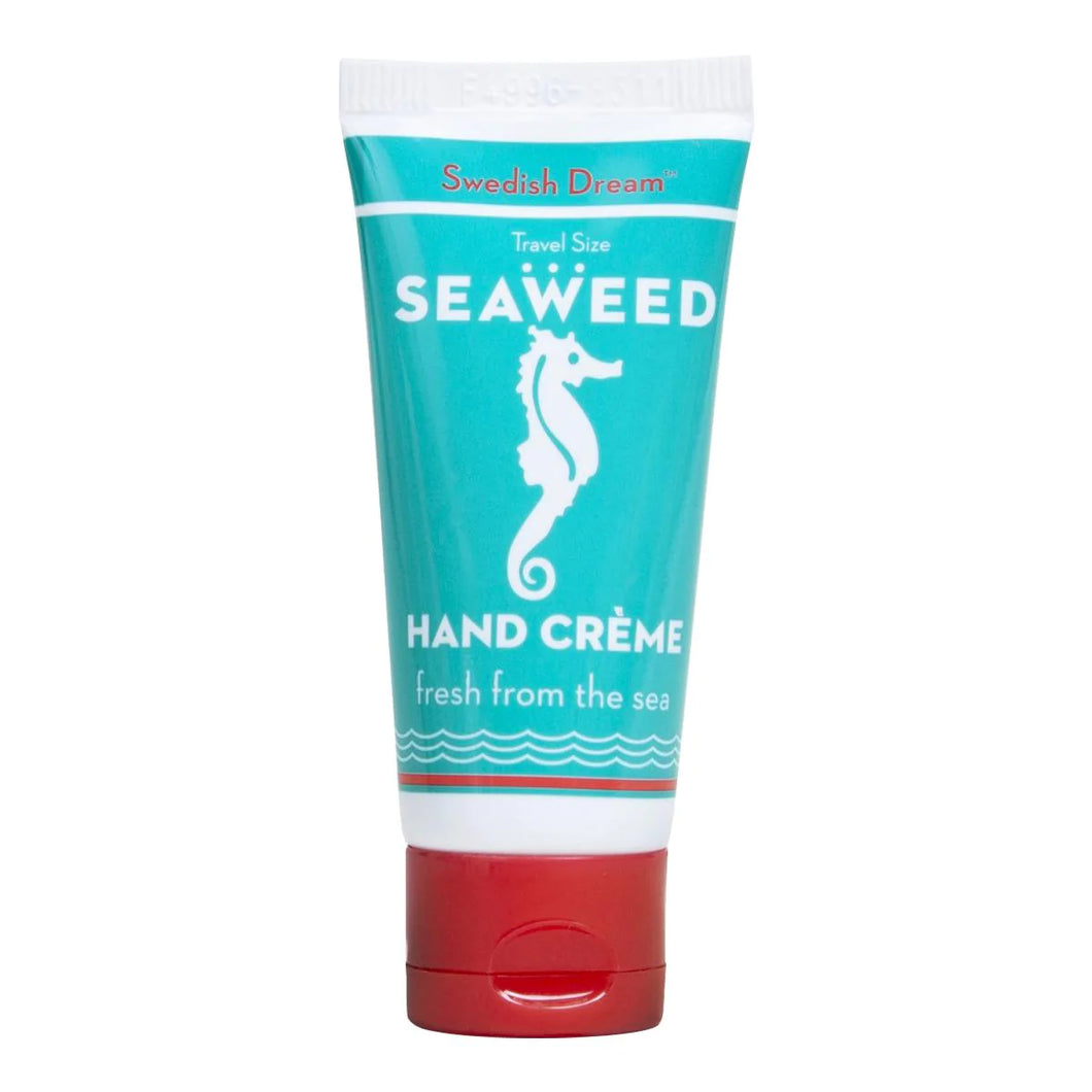Seaweed travel size hand cream